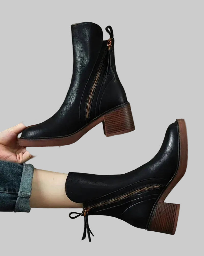 GABRIELA™ | Botas elegantes de piel