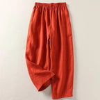Gabriella | Pantalon fluide en coton et lin