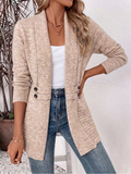 Avena | Cardigan estivo effetto maglia dall'aria ricercata