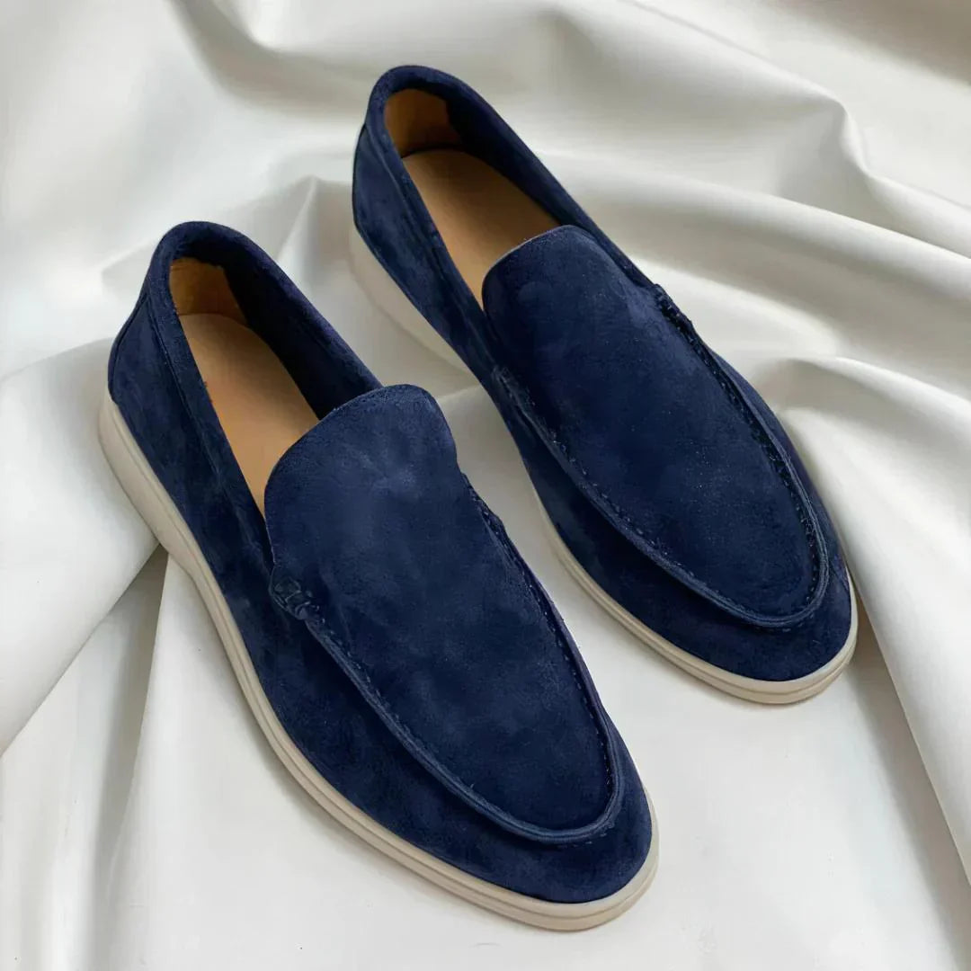 Vincenzo | Mocassino Premium in Camoscio
