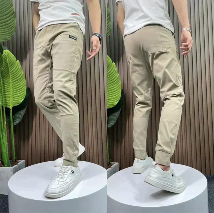 Ricardo | Pantalones cargo elásticos de primera calidad para hombre