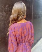 Celeste | Abito Midi Eleganza Floreale