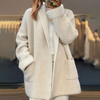 Cardigan en Maille avec Poches
