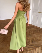 Liora | Abito Midi Elegante a Fascia
