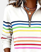 Irène | Pull rayé confortable