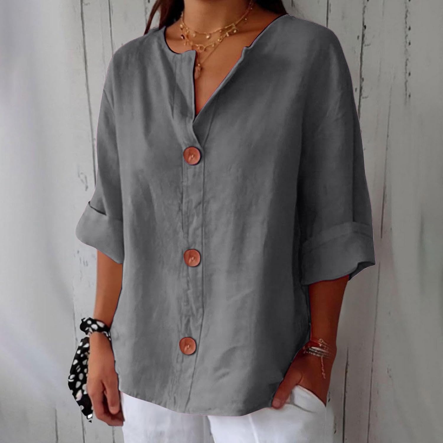 Noa | Blusa de lino informal