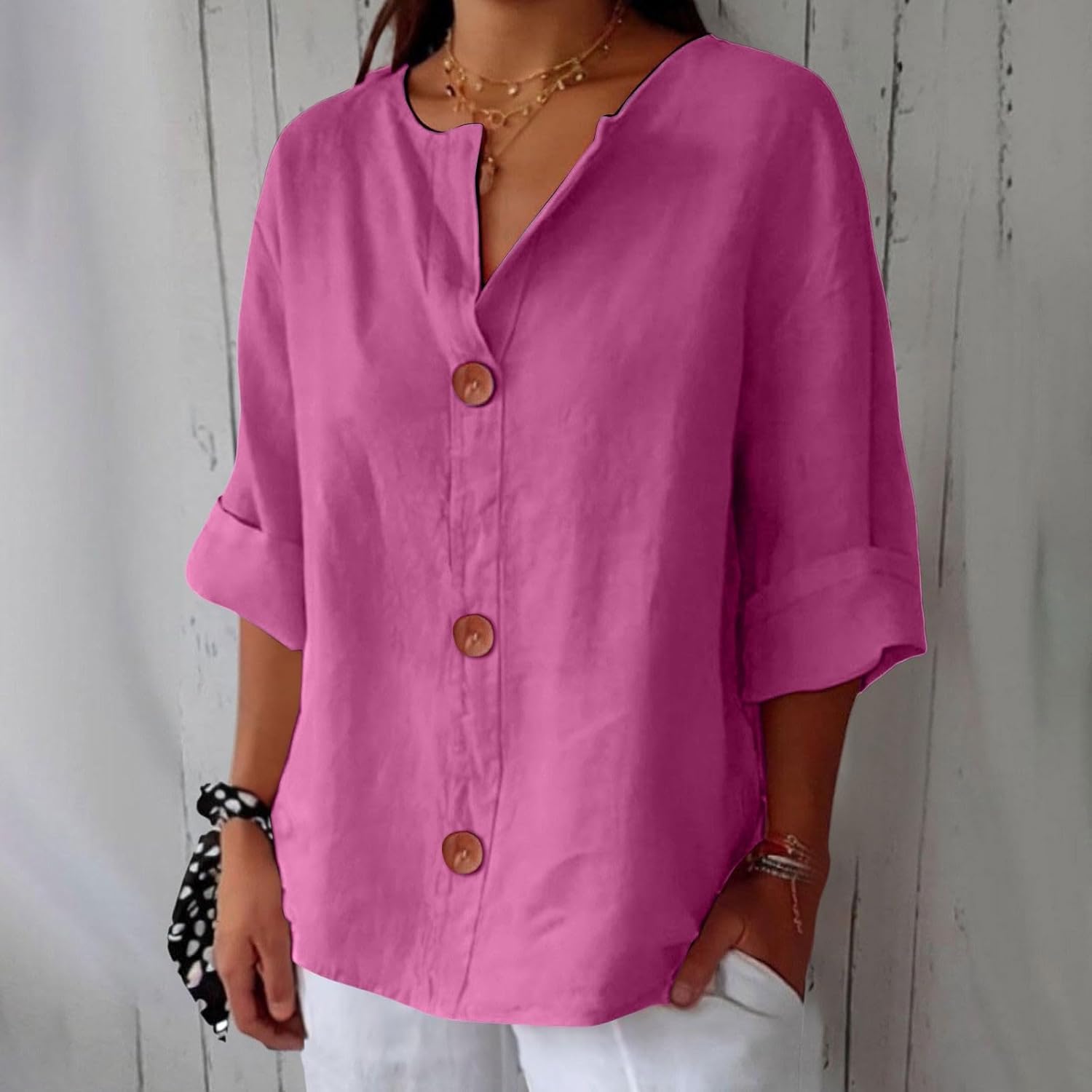 Noa | Blusa de lino informal