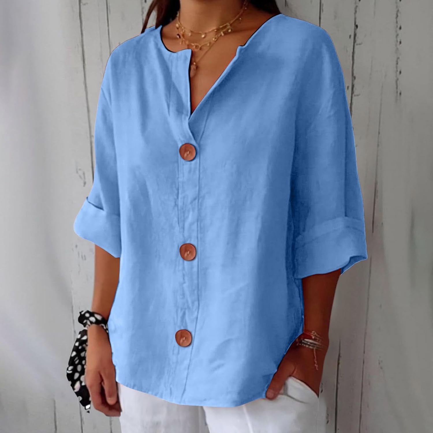 Noa | Blusa de lino informal