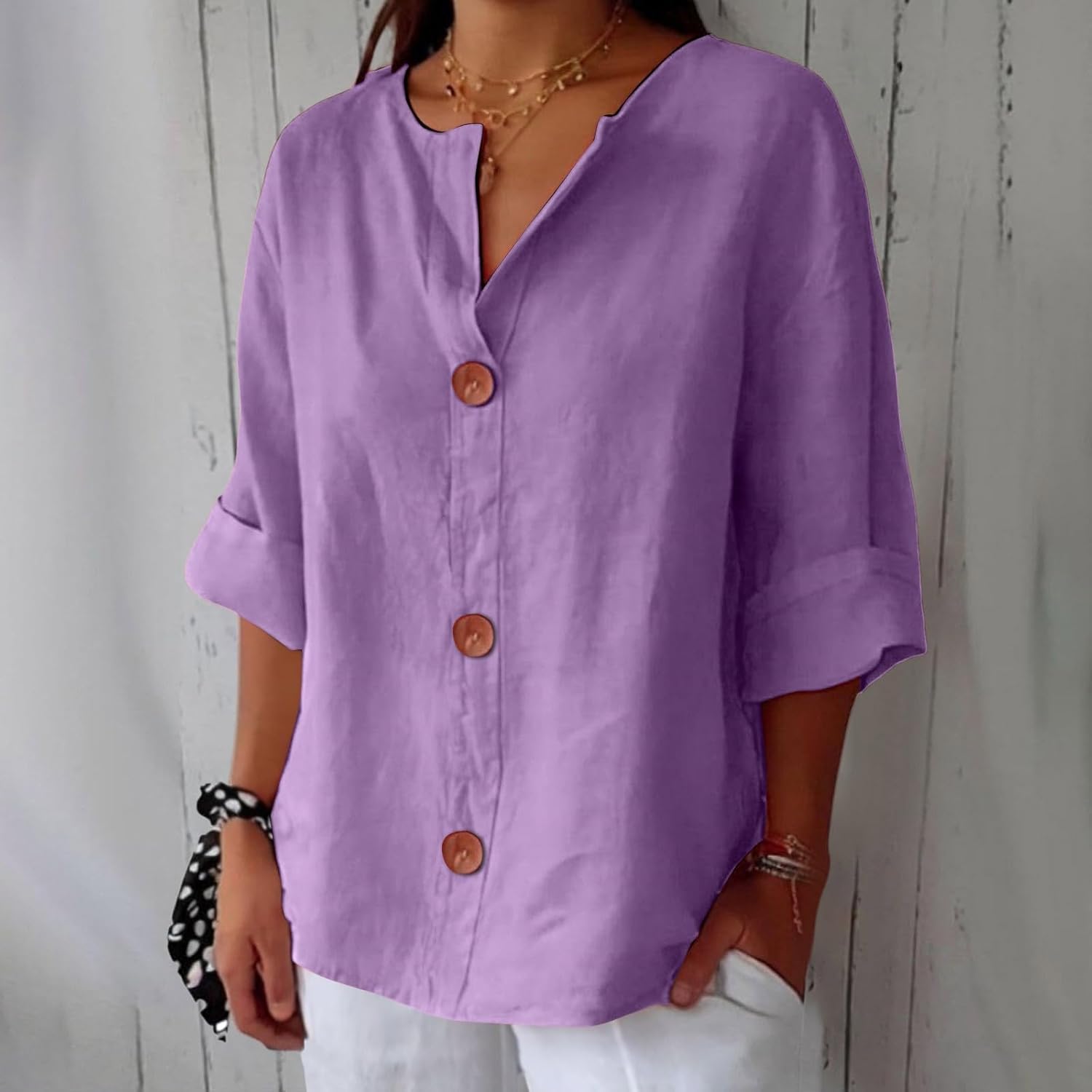 Noa | Blusa de lino informal
