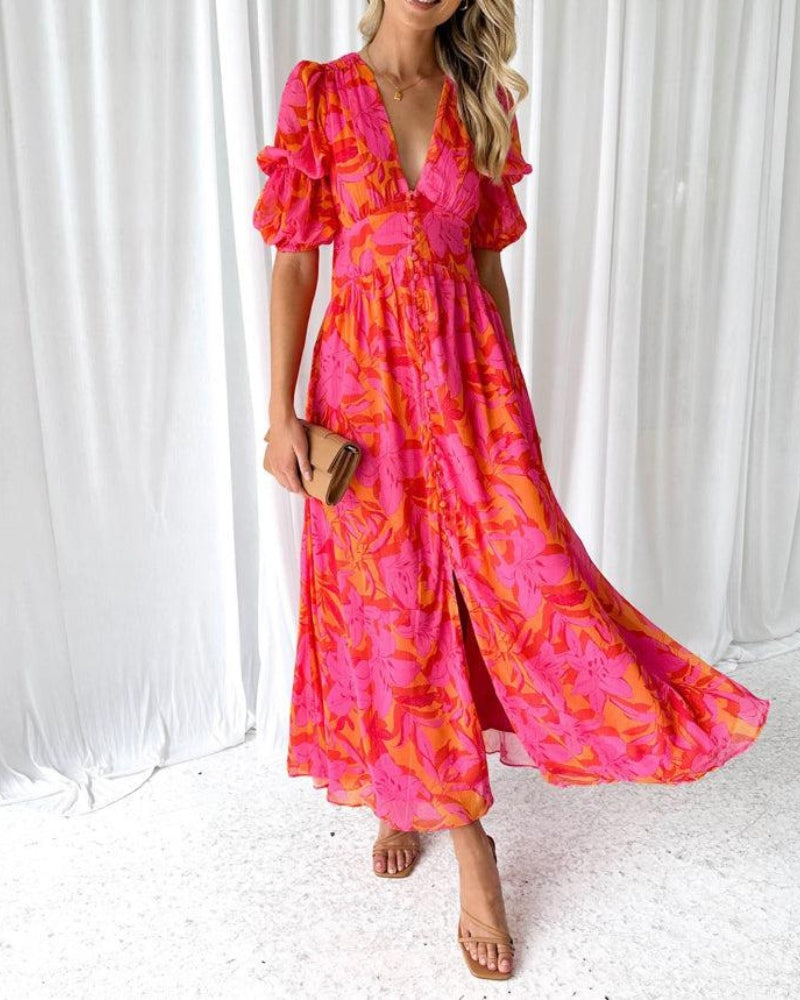 Armonia | Robe Maxi Éclat Solaire