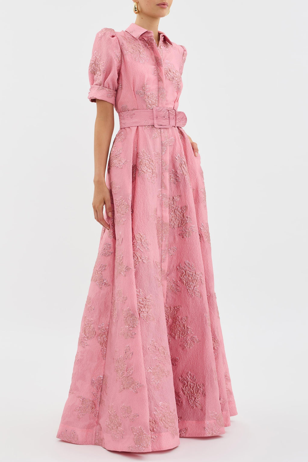 Aria | Robe Courte à Manches Bouffantes