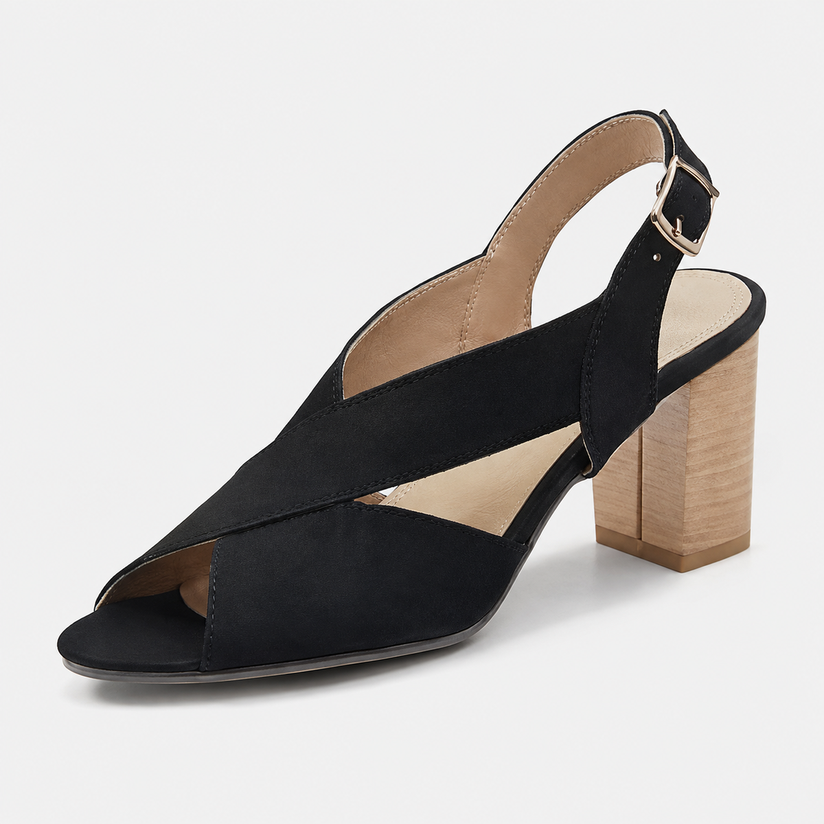 Notturna | Elegante Sandalen mit Blockabsatz