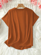 Oliva | Blusa dalla vestibilità morbida con scollo a V (2 acquistati, 1 in OMAGGIO)