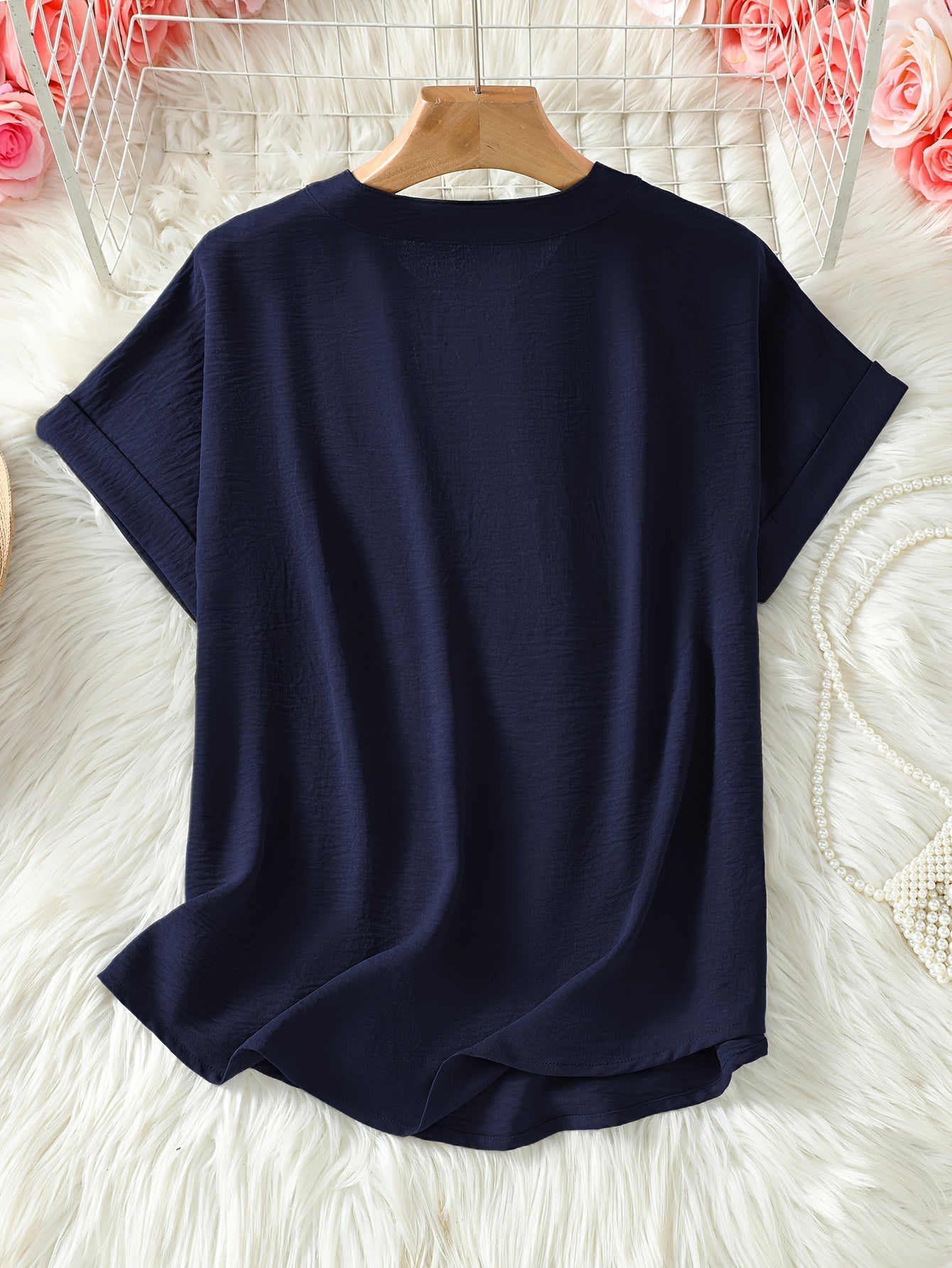 Oliva | Blusa dalla vestibilità morbida con scollo a V (2 acquistati, 1 in OMAGGIO)