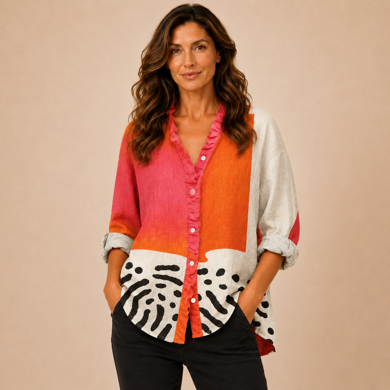 Melinda - Blouse d'été élégante