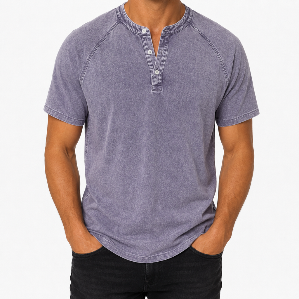 Pedro | Camisa vintage de hombre con botones