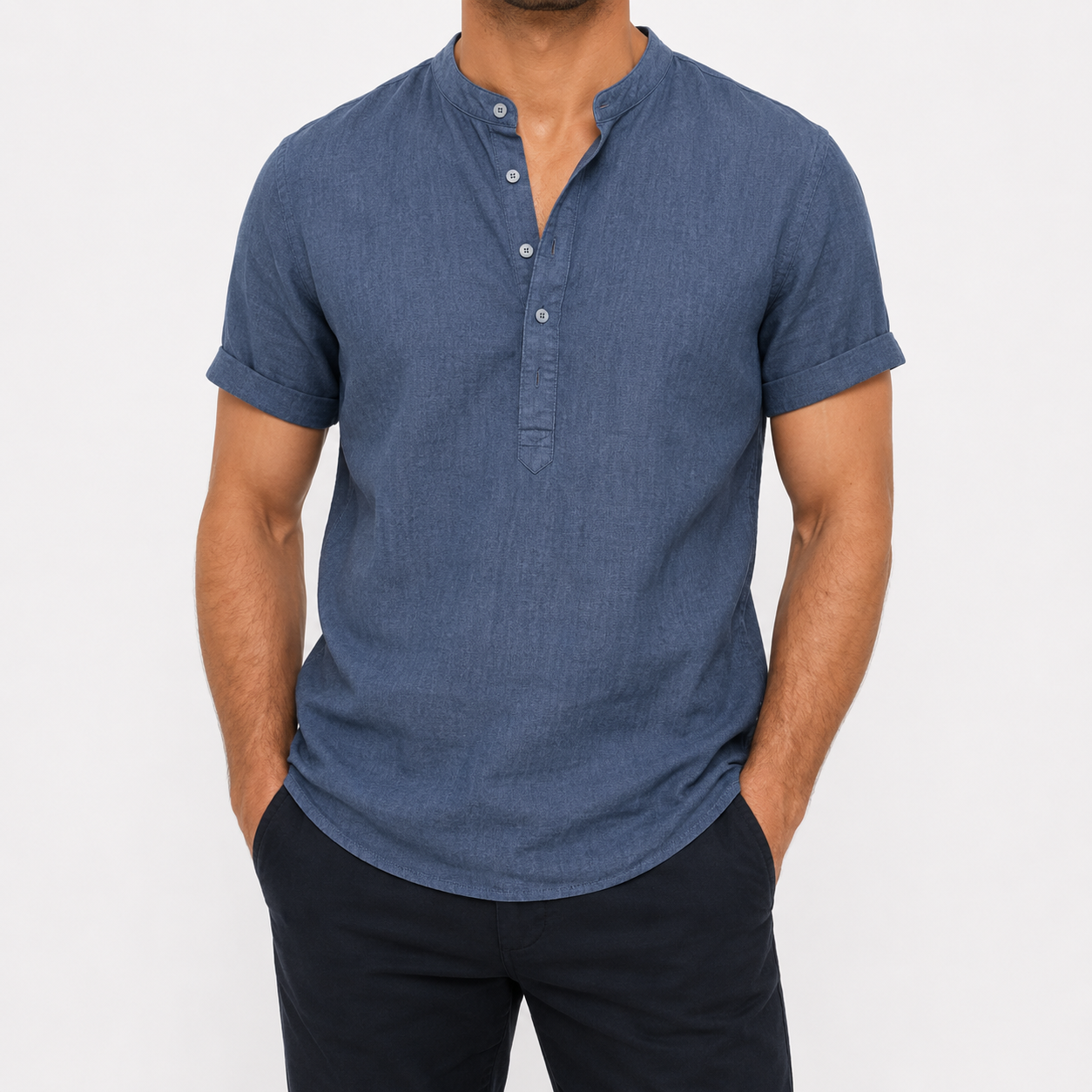 Camisa de verano de lino