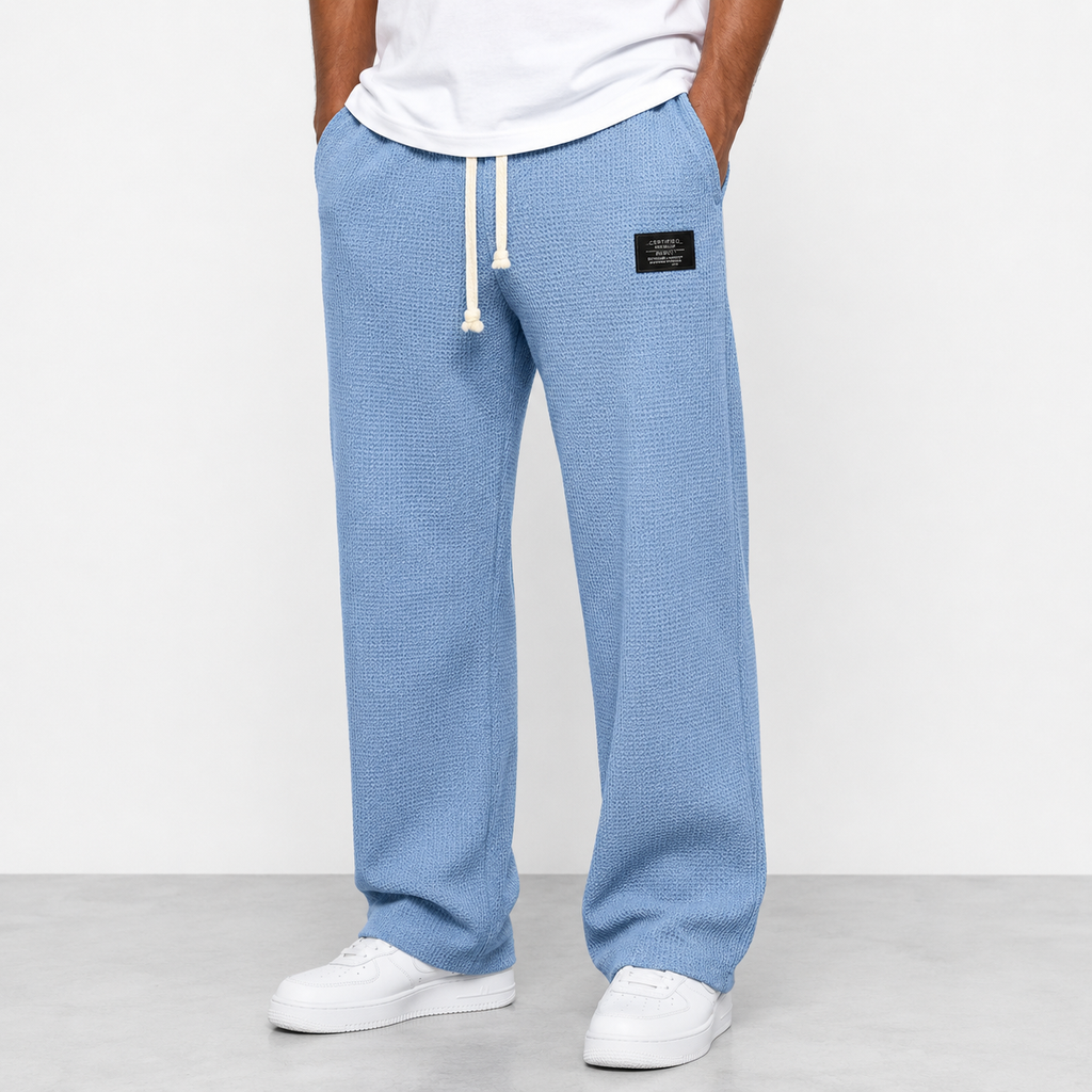 Gerardo | Pantalones de pierna ancha con cintura ajustable