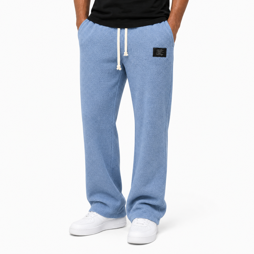 Gerardo | Pantalones de pierna ancha con cintura ajustable