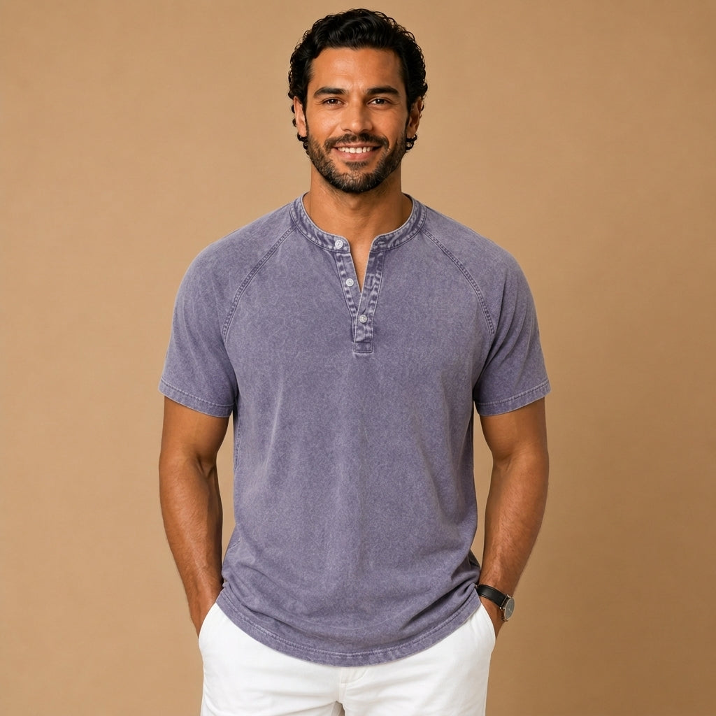 Pedro | Chemise vintage boutonnée pour homme