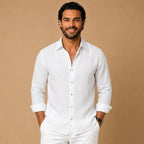Chemise décontractée en lin