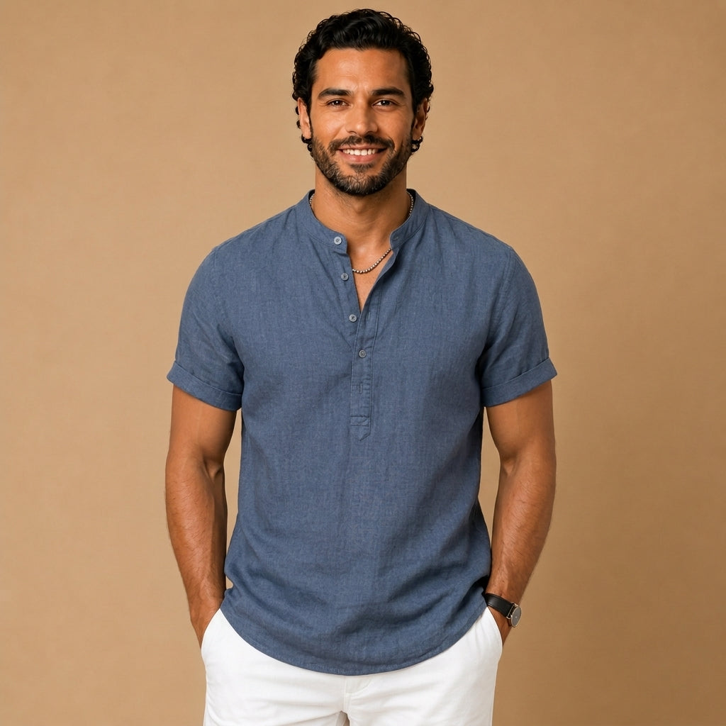 Chemise d'été en lin