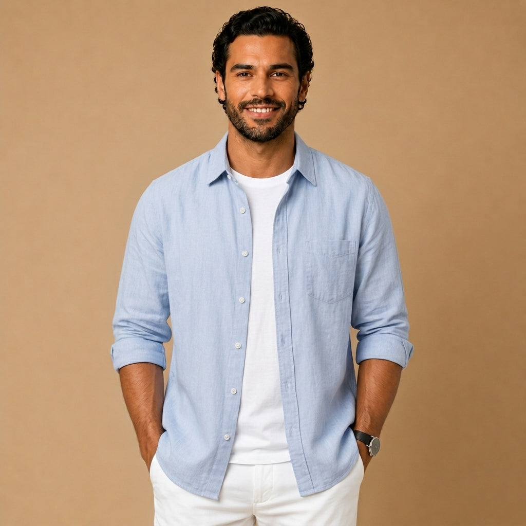 Chemise en lin Doha