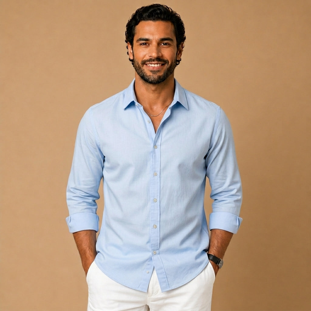Mitchel™ | Chemise extensible infroissable pour homme
