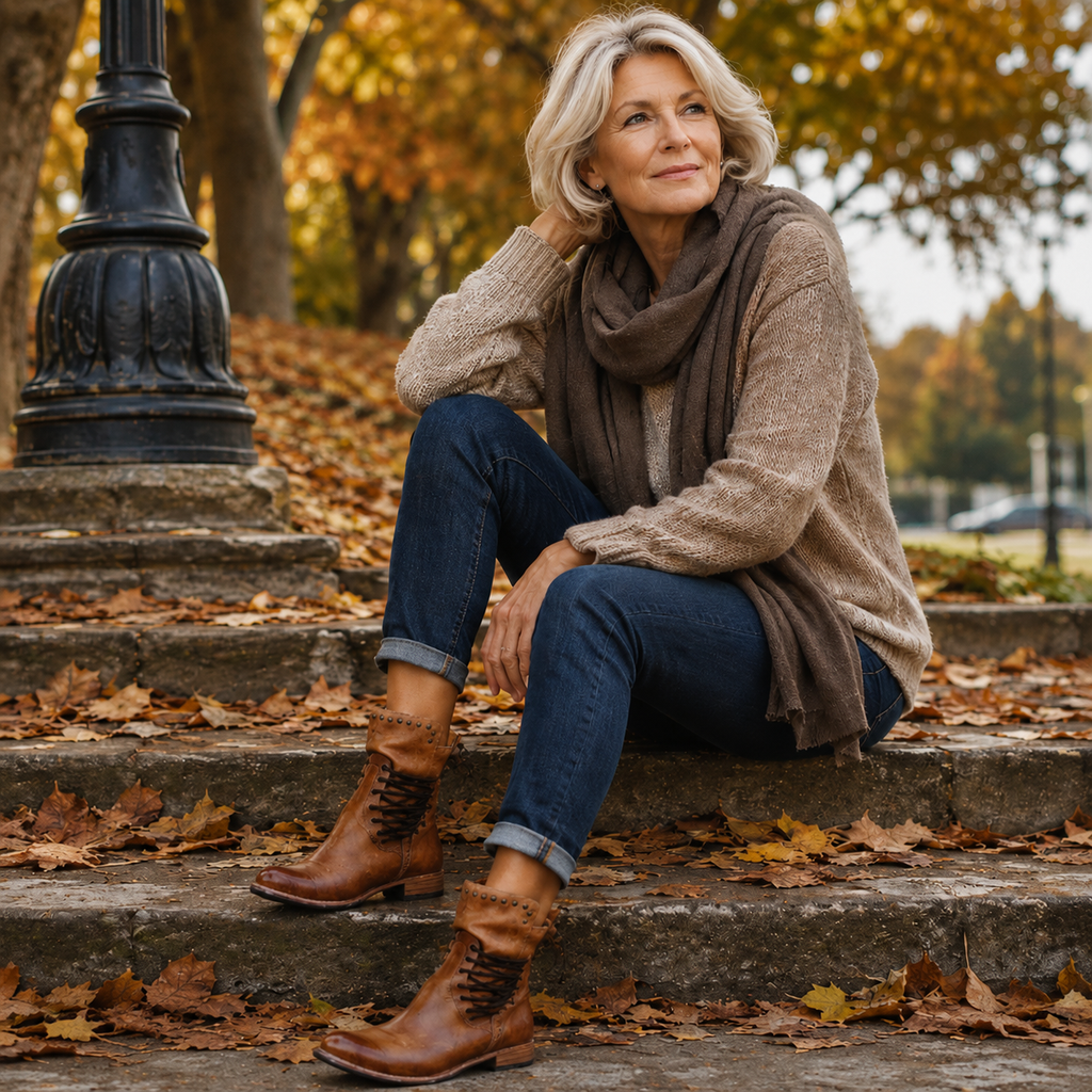 Messe | Retro-Stiefeletten