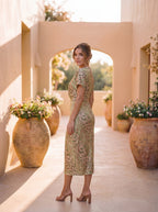 Antonella | Robe élégante en tissu léger et fluide