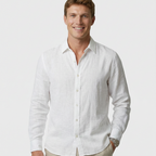 Camicia casual di lino