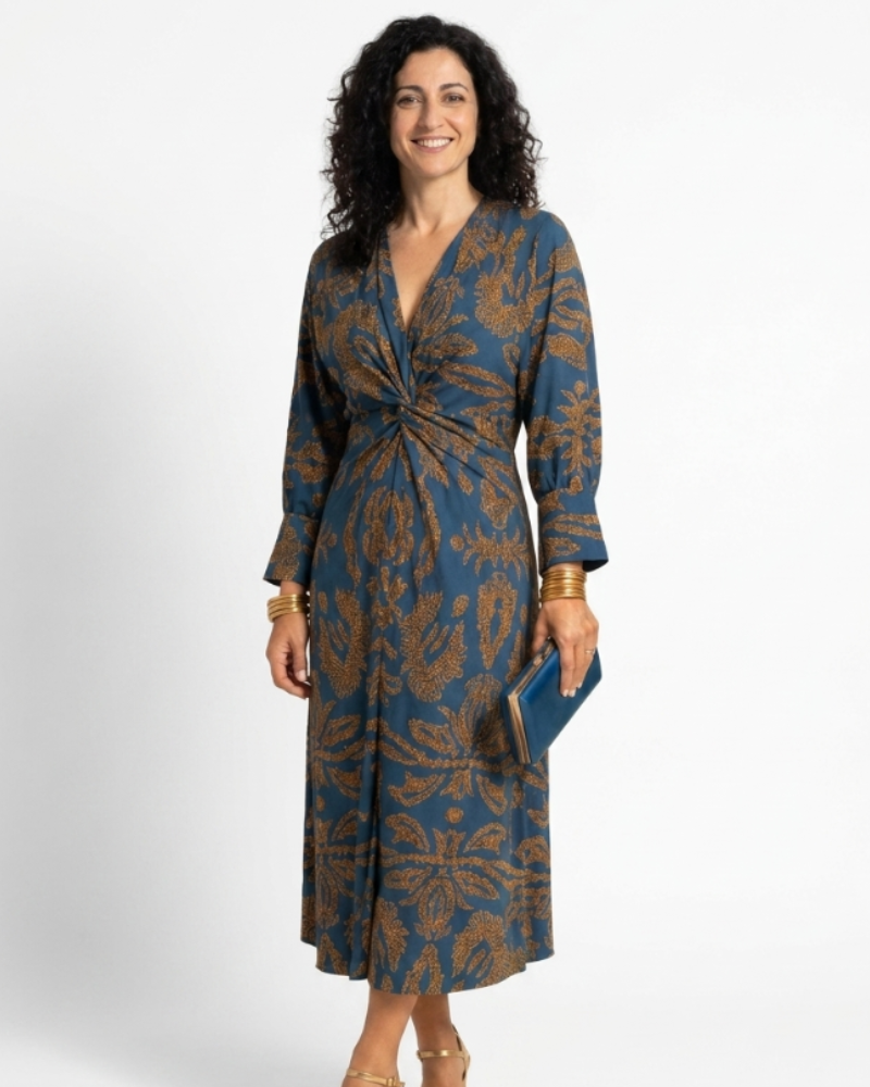 Claudia | Abito elegante midi