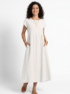 Aria | Robe midi fluide à l'élégance intemporelle