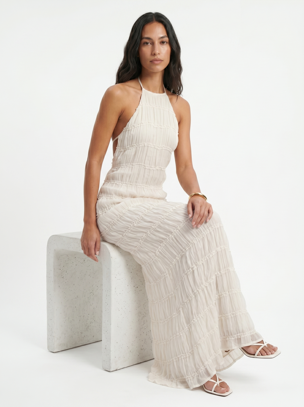 Angela | Robe Longue d'Été
