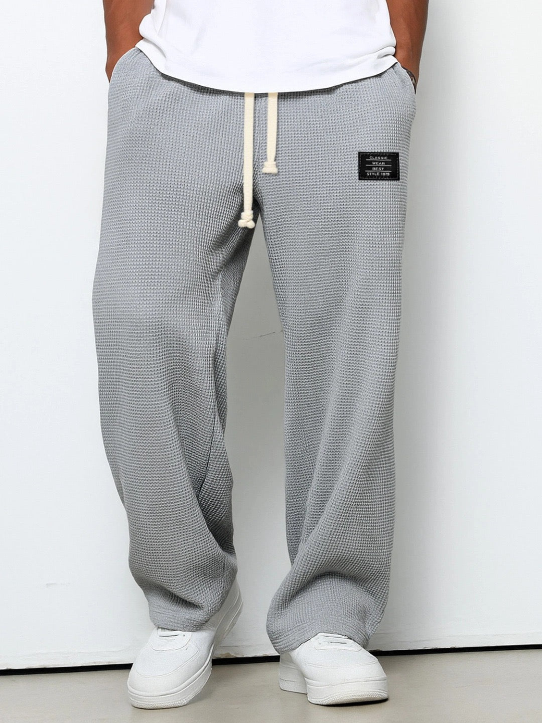 Gerardo | Pantalones de pierna ancha con cintura ajustable