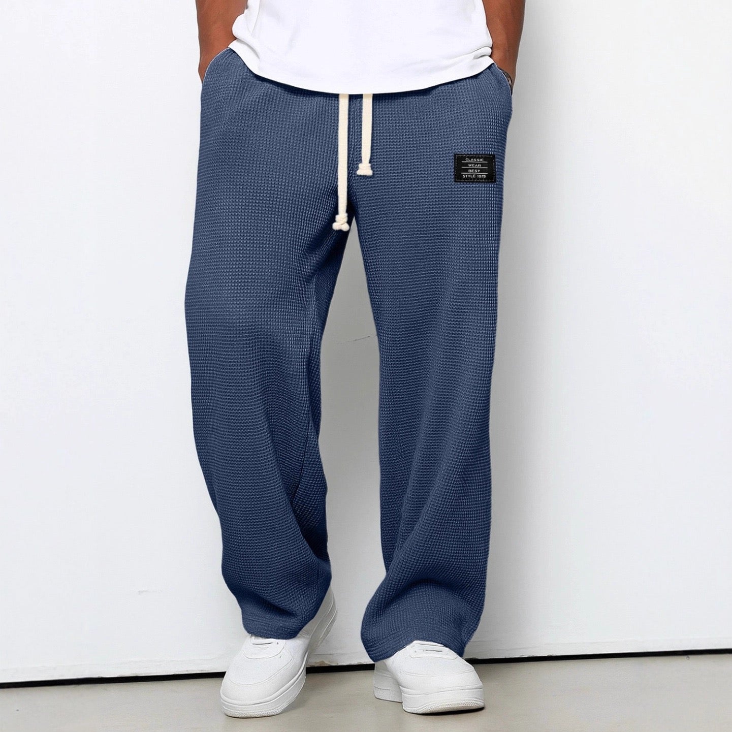 Gerardo | Pantalones de pierna ancha con cintura ajustable