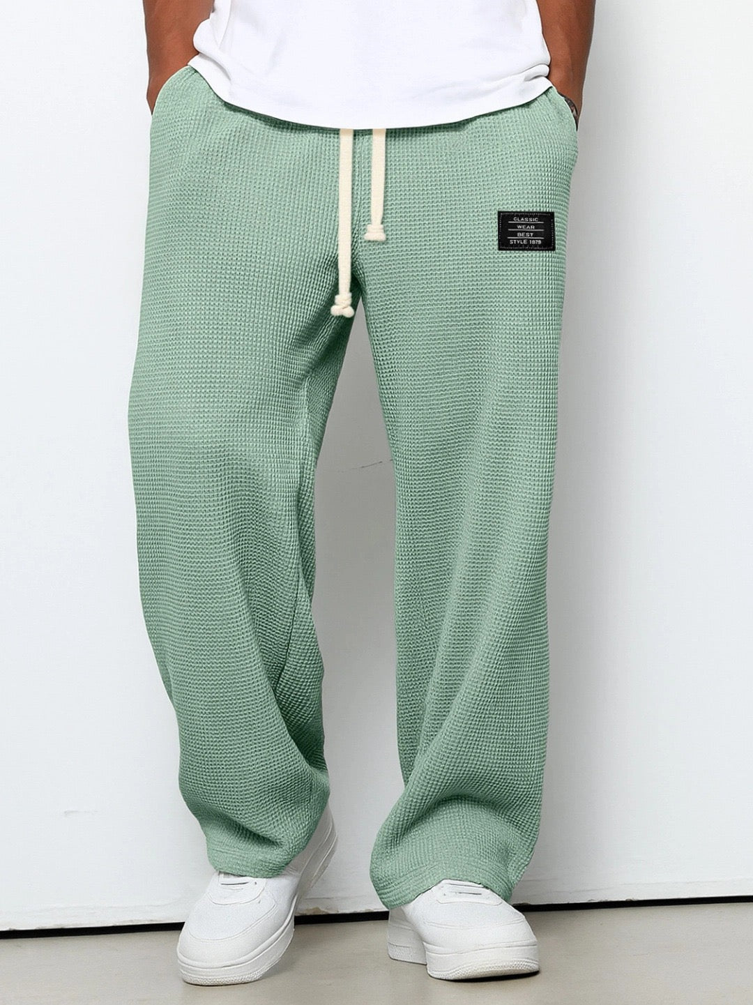 Gerardo | Pantalones de pierna ancha con cintura ajustable