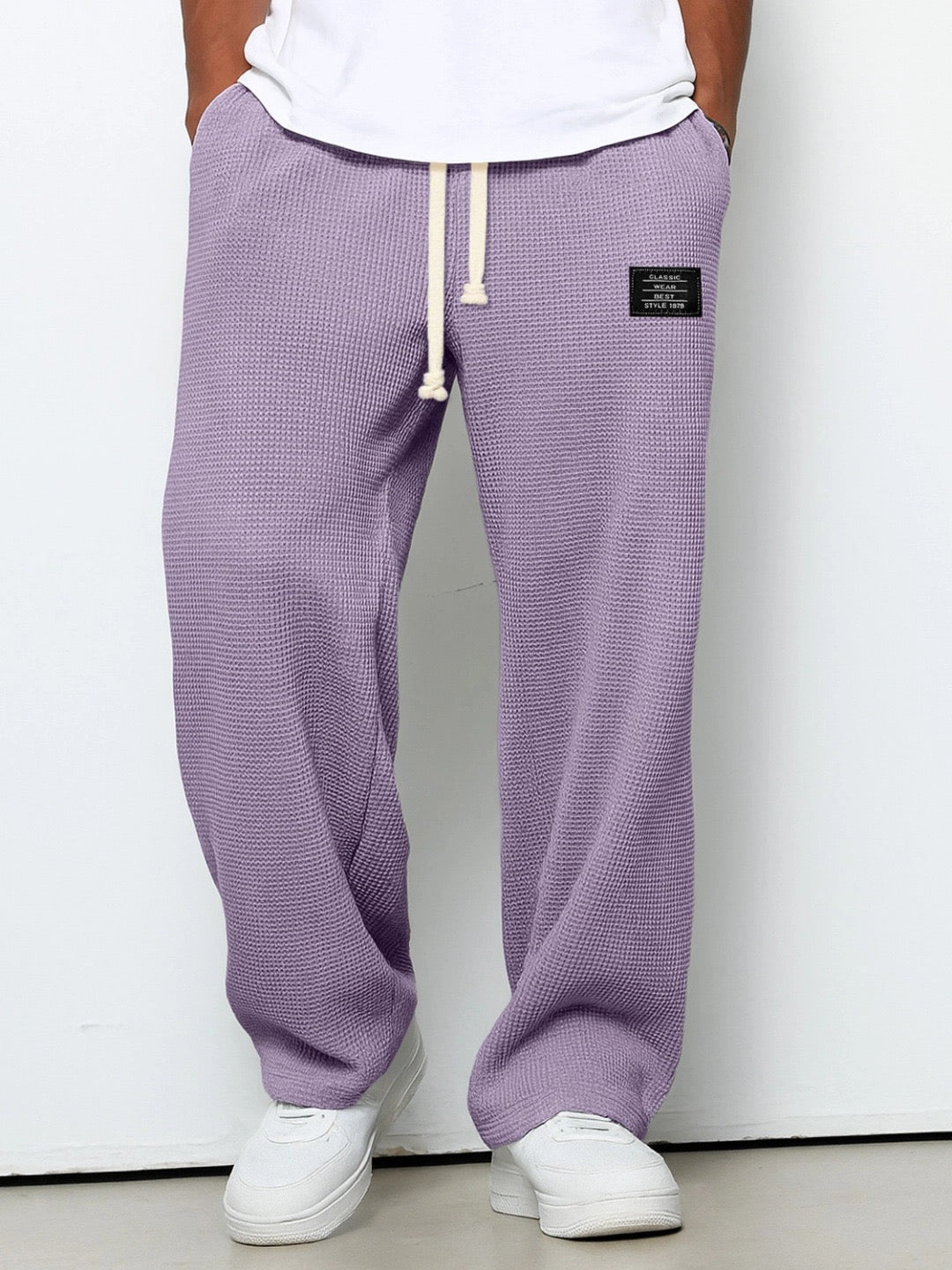 Gerardo | Pantalones de pierna ancha con cintura ajustable