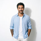 Camicia di lino Doha