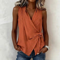 Terracotta | Blusa smanicata