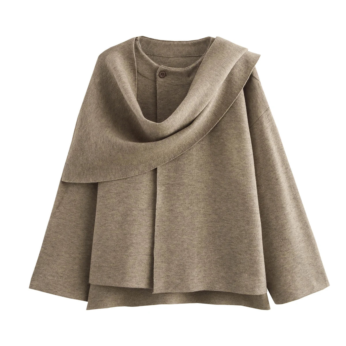 Jacke mit Schalkragen