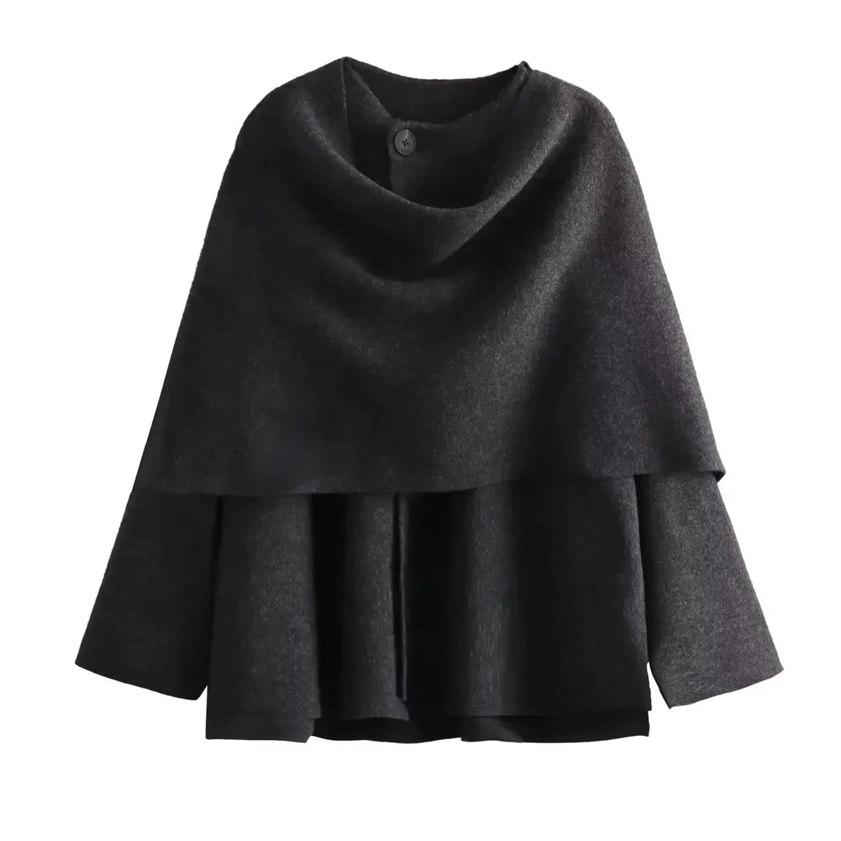 Jacke mit Schalkragen
