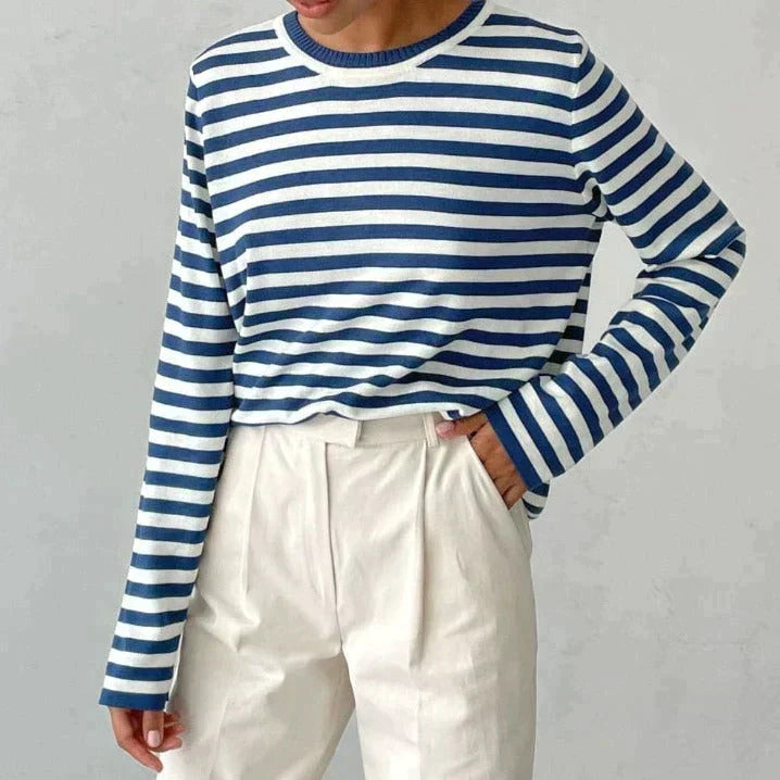 Riviera | Elegante Maglia a Maniche Lunghe da Donna