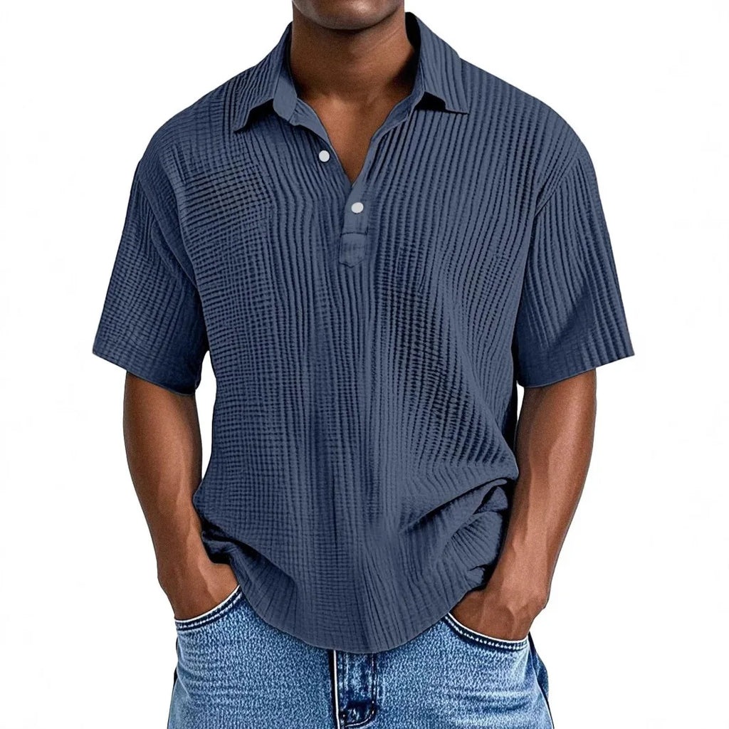 Adriano | Camicia estiva retrò da uomo (1 acquistato, 1 in OMAGGIO)