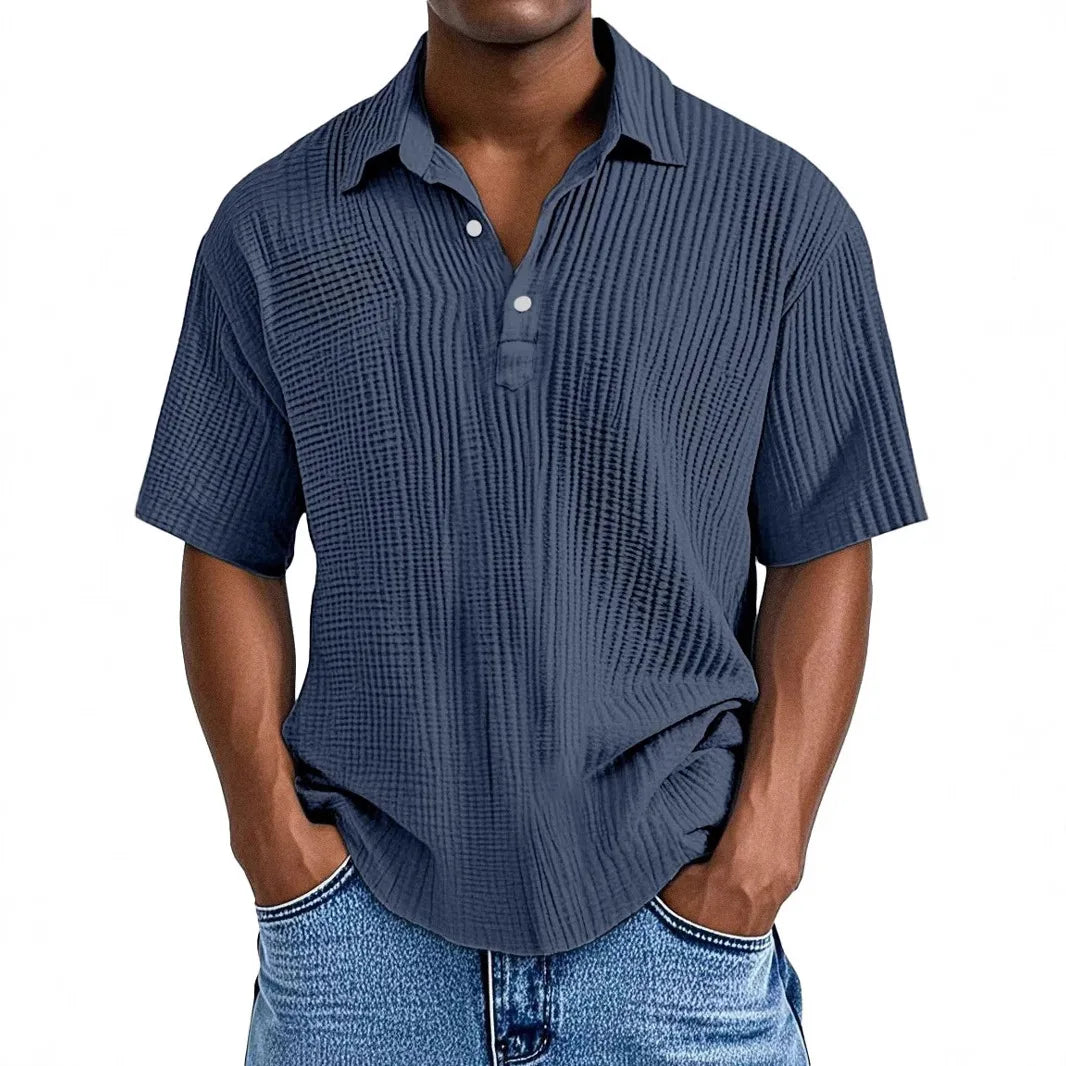Adriano | Camicia estiva retrò da uomo (1 acquistato, 1 in OMAGGIO)