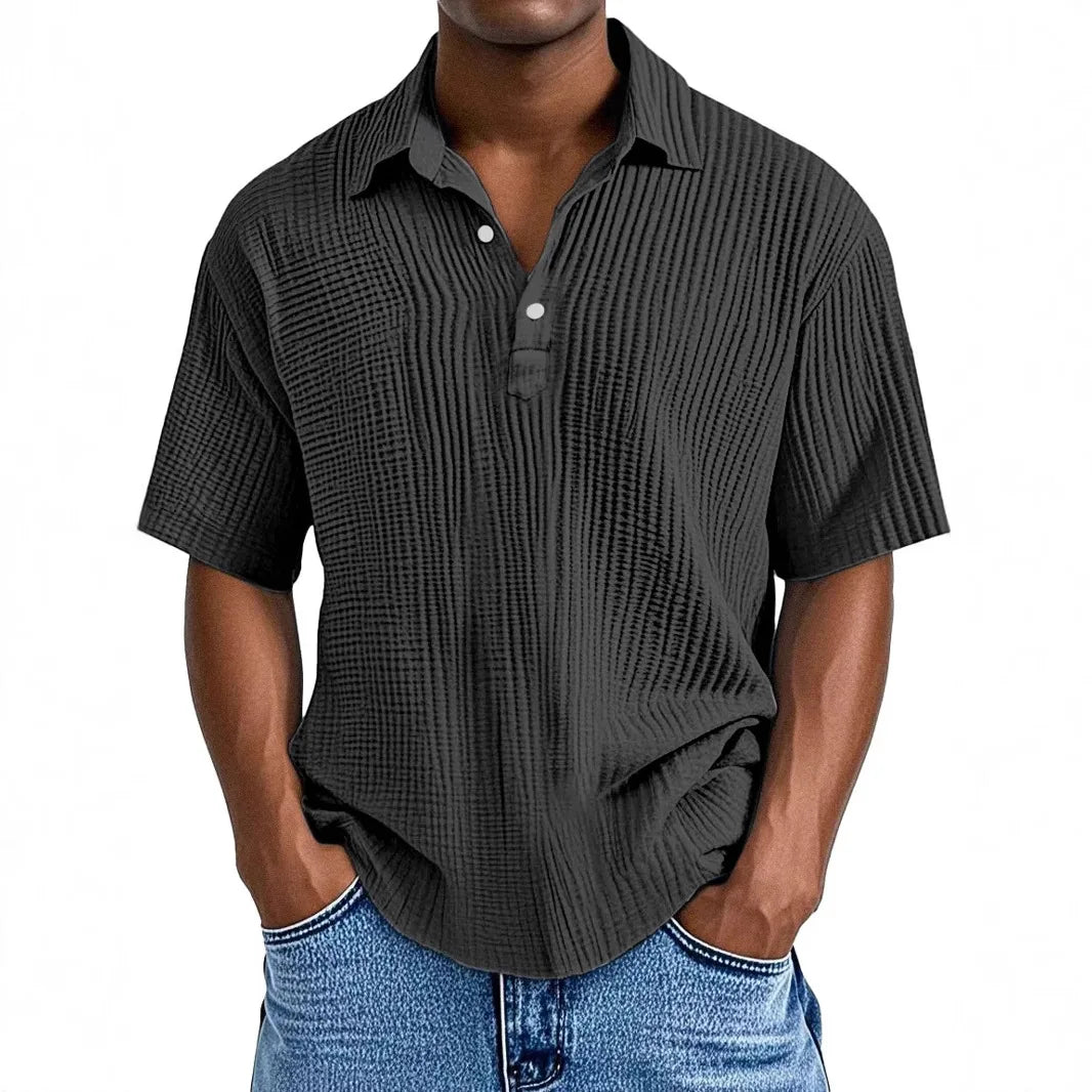 Adriano | Camicia estiva retrò da uomo (1 acquistato, 1 in OMAGGIO)