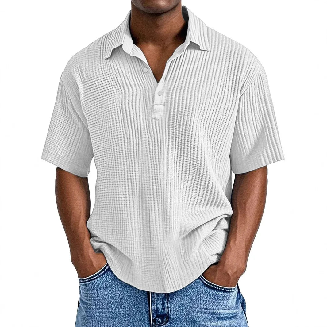 Adriano | Camicia estiva retrò da uomo (1 acquistato, 1 in OMAGGIO)