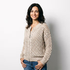 Sabbia | Cardigan premium in maglia