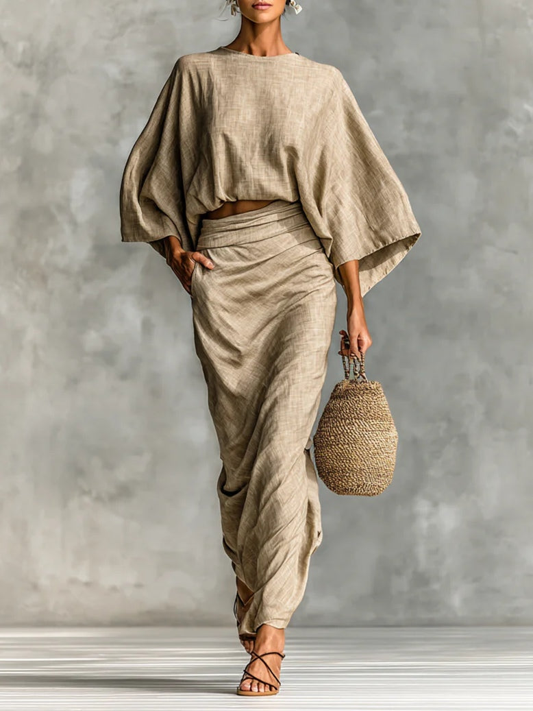 Julia™ - Conjunto de dos piezas con falda