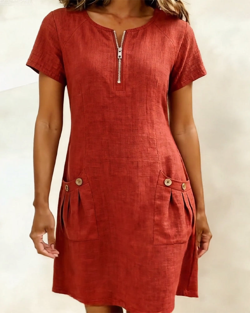 Robe Nicoletta | L'élégance naturelle au quotidien